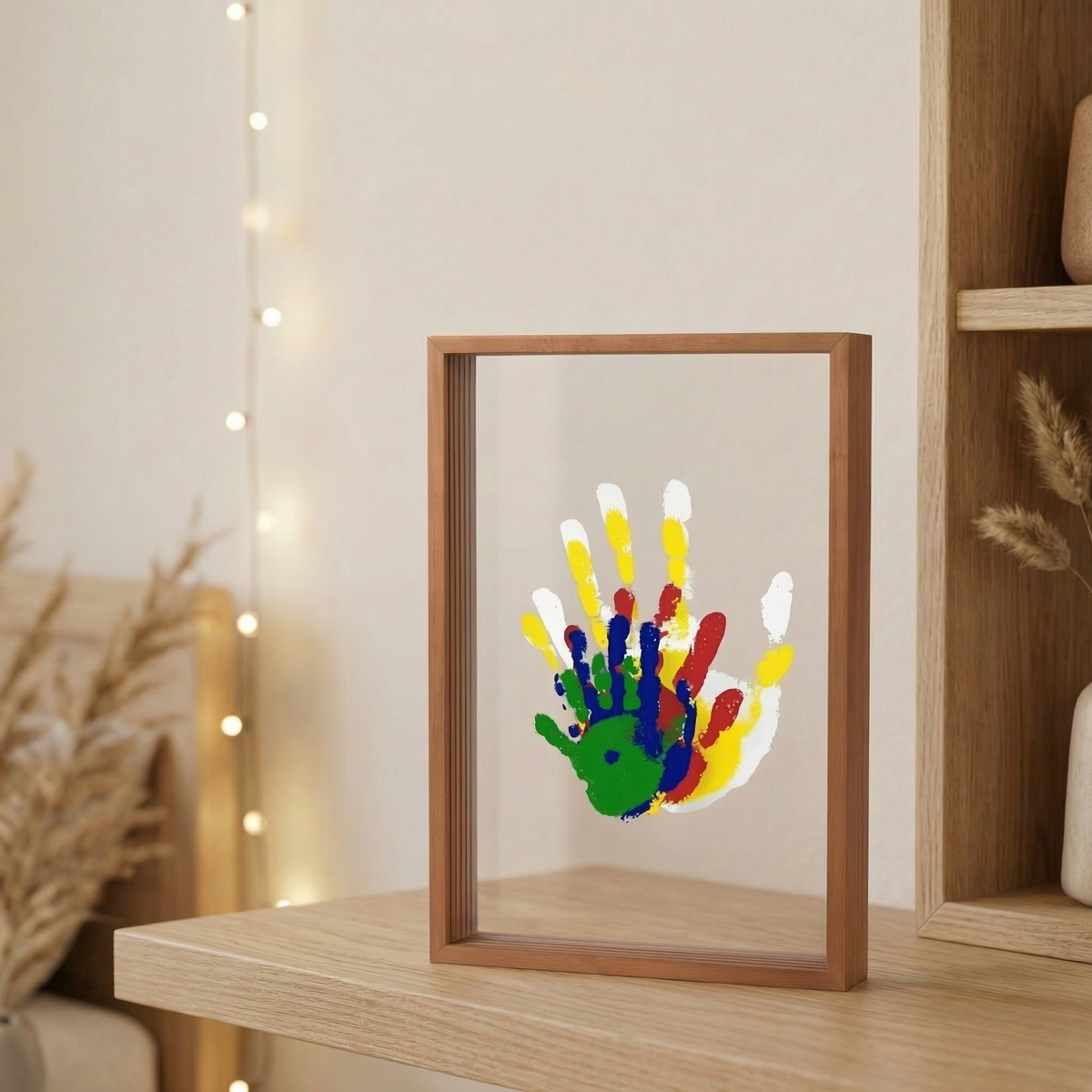 Creative DIY Family Handprint Frame Memory Kit