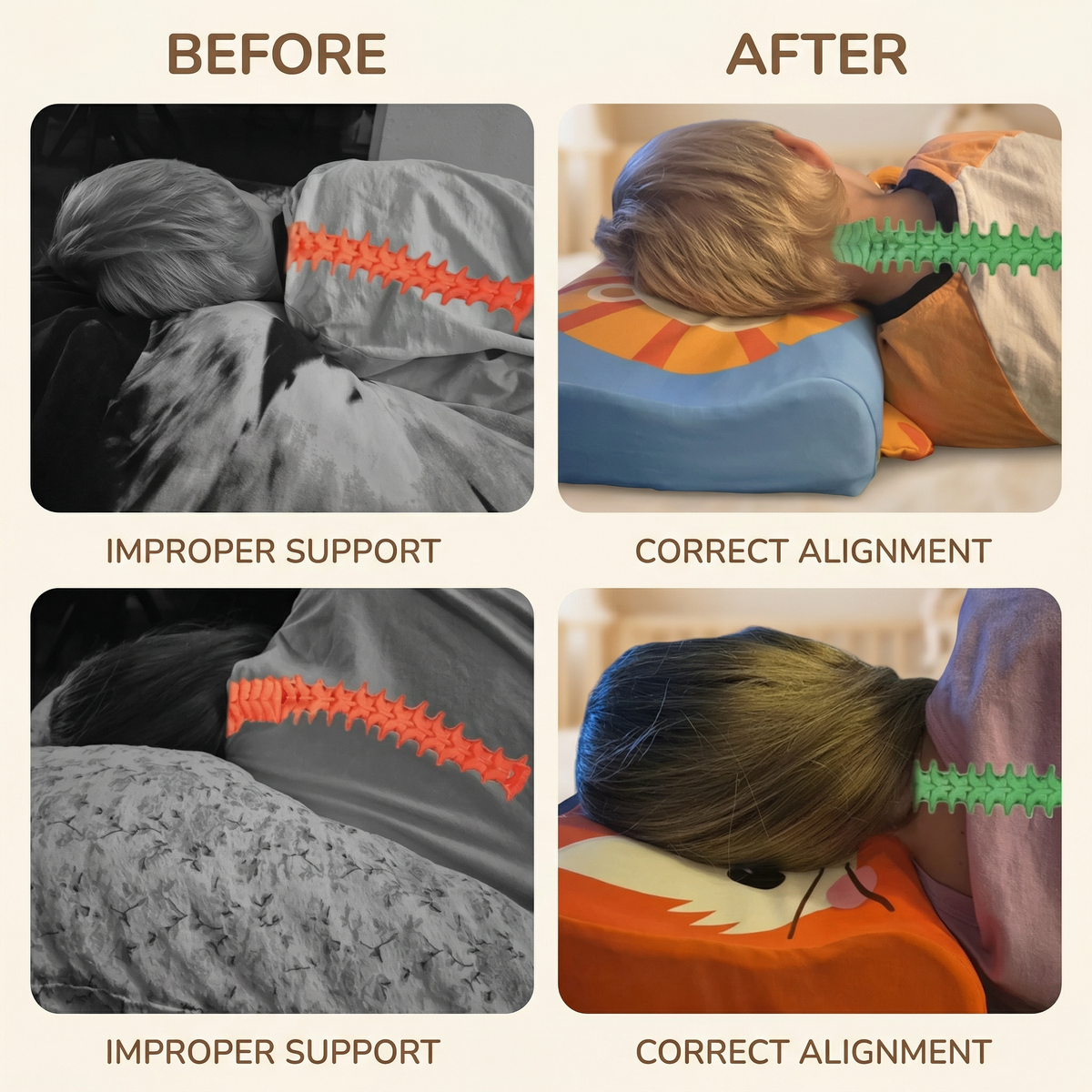Restly Kids Comfort Sleep Pillow for Kids
