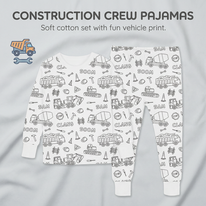 Colourable Pyjama Set – Kids