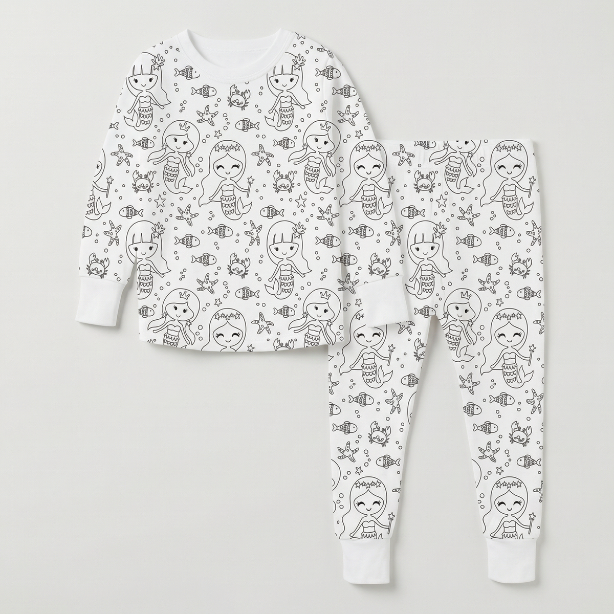 Colourable Pyjama Set – Kids