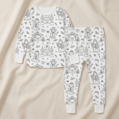 Colourable Pyjama Set – Kids