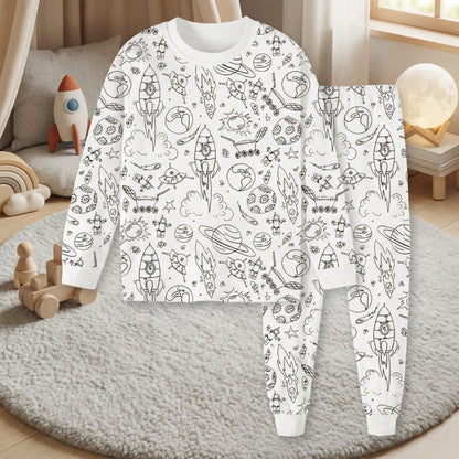 Colourable Pyjama Set – Kids
