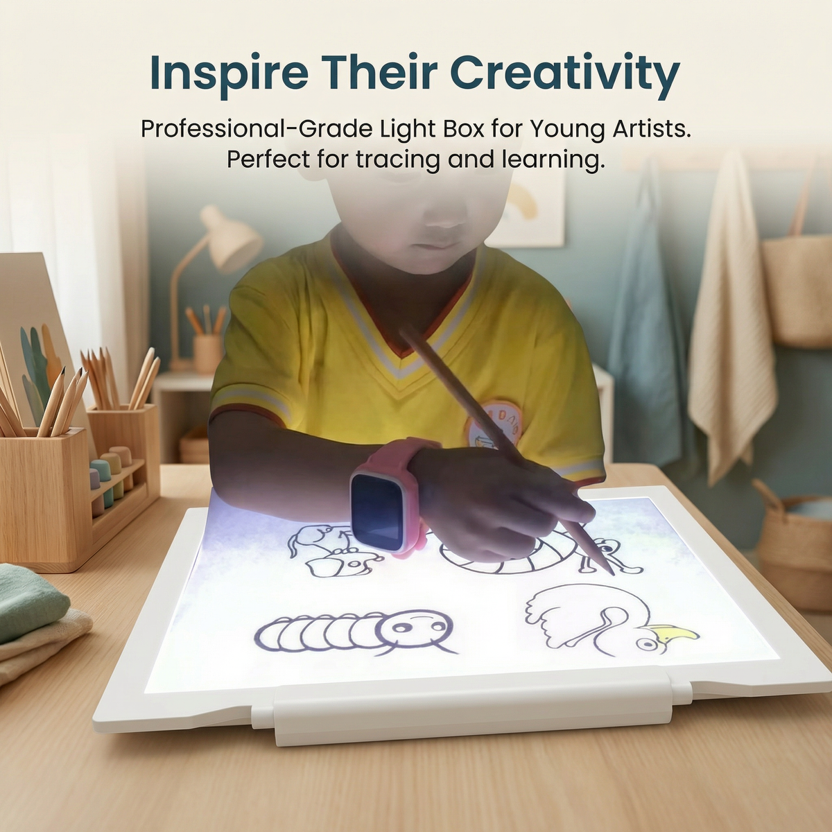 Creative Light Up Drawing Board for Kids