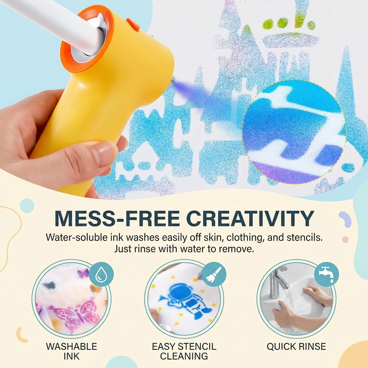 Creative Airbrush Art Kit – Kids