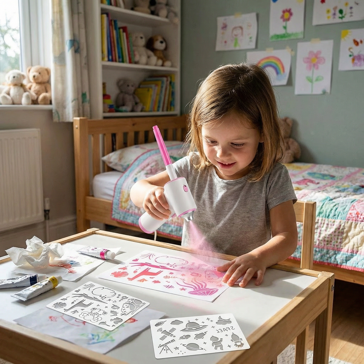 Creative Airbrush Art Kit – Kids