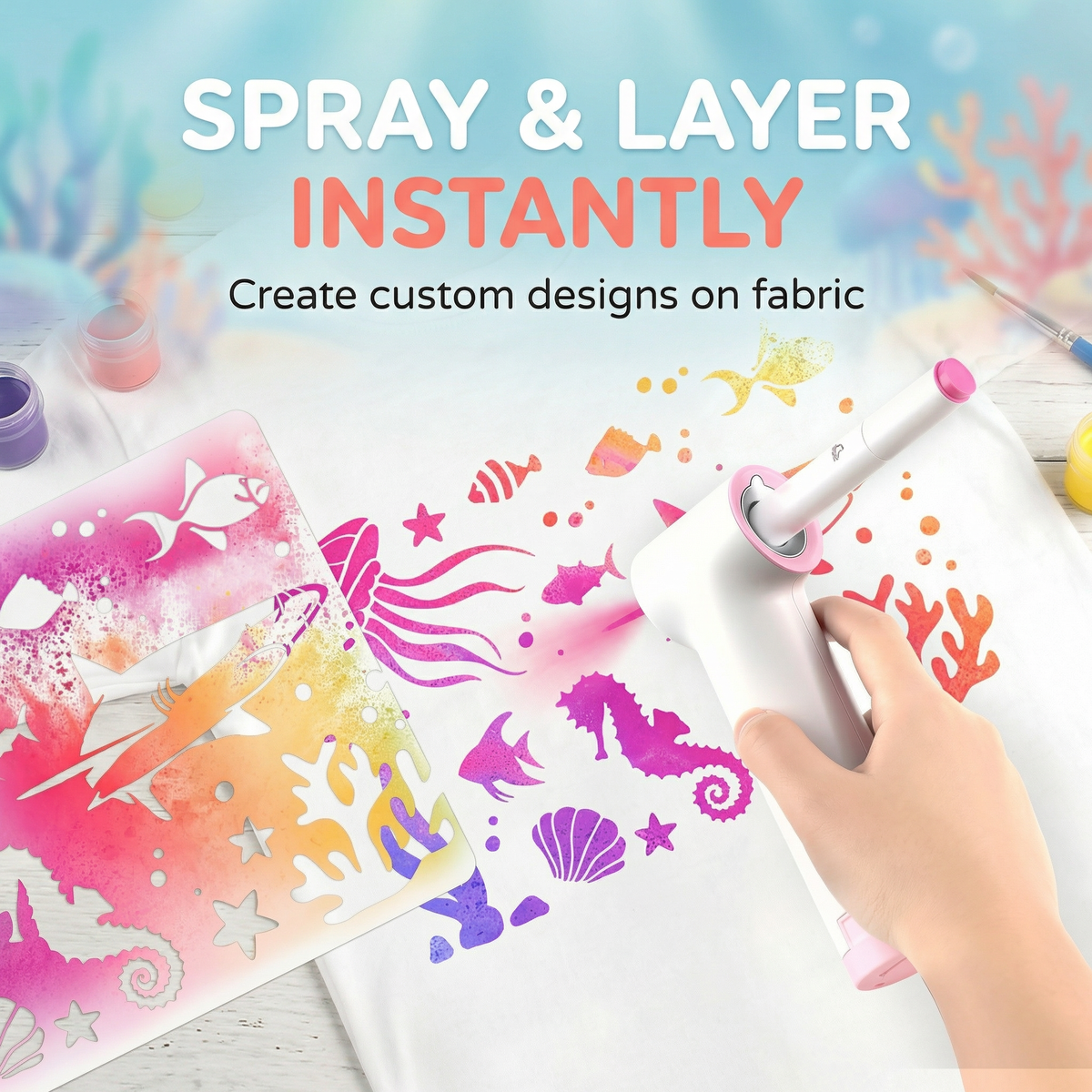 Creative Airbrush Art Kit – Kids