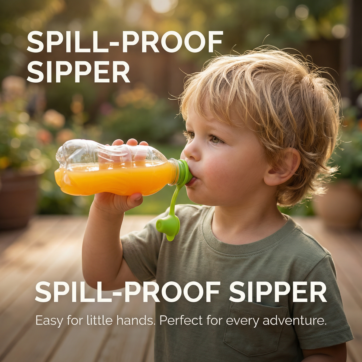Silicone Spill Proof Bottle Tops – Kids (3 Pack)