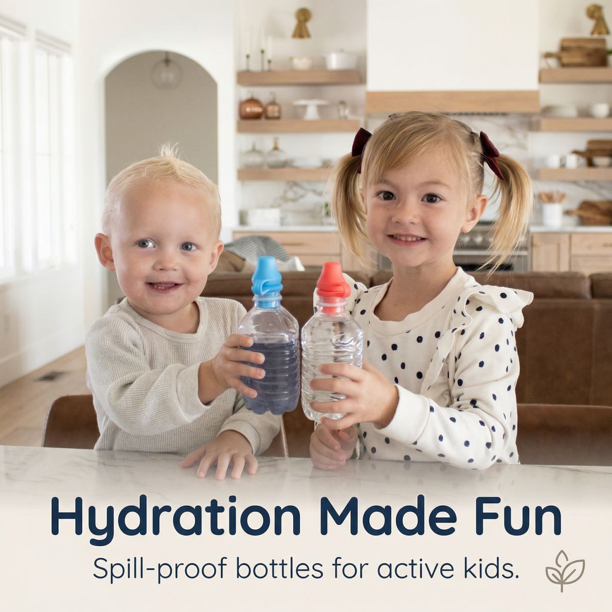 Silicone Spill Proof Bottle Tops – Kids (3 Pack)