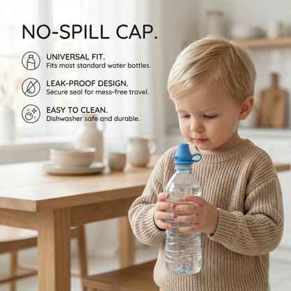 Silicone Spill Proof Bottle Tops – Kids (3 Pack)