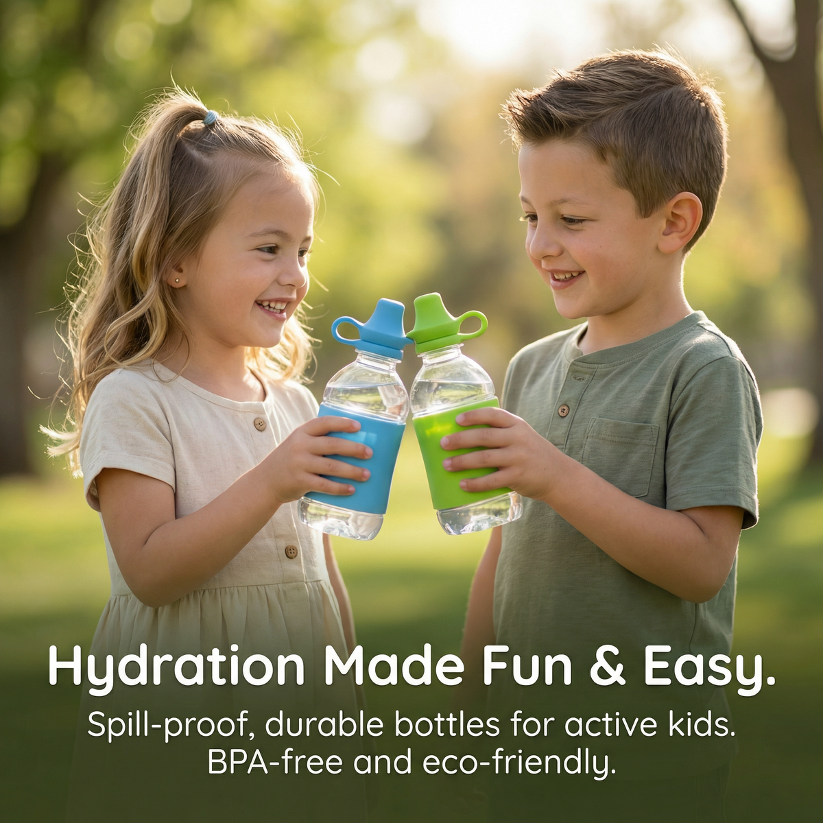 Silicone Spill Proof Bottle Tops – Kids (3 Pack)
