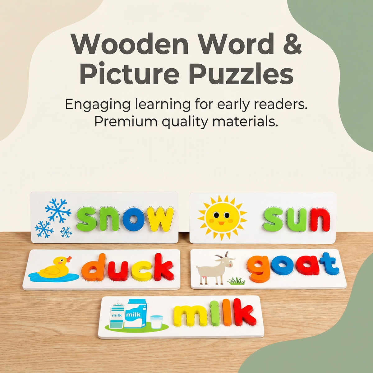 Interactive Montessori Spell Word Game