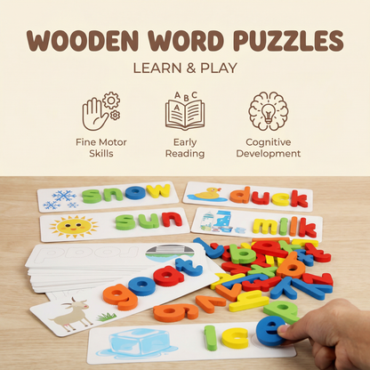 Interactive Montessori Spell Word Game