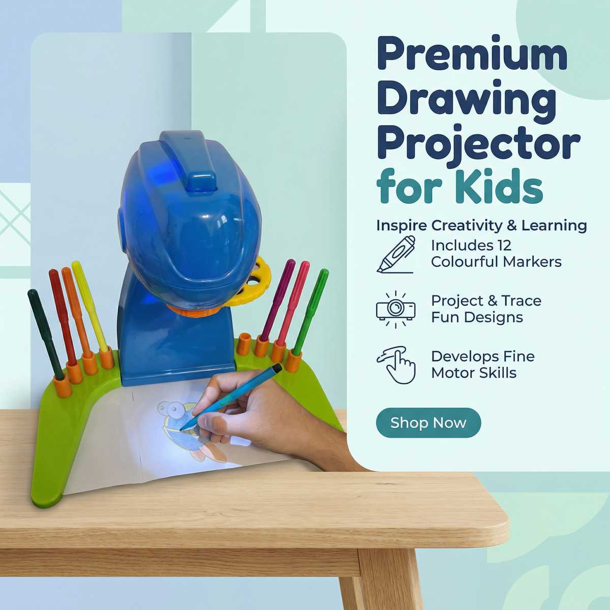 Creative Drawing Projector Art Set