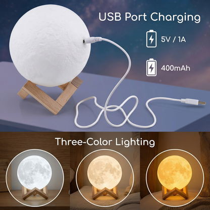 Paint Your Own Moon Night Light | Family Favourite