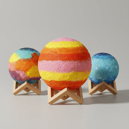 Paint Your Own Moon Night Light | Family Favourite