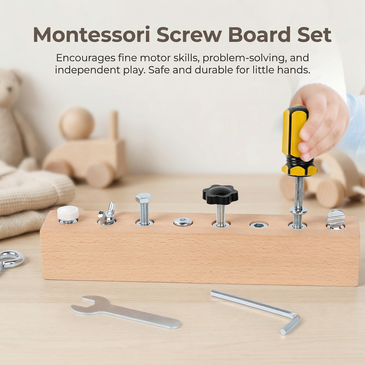 Screwdriver Activity Board – Kids