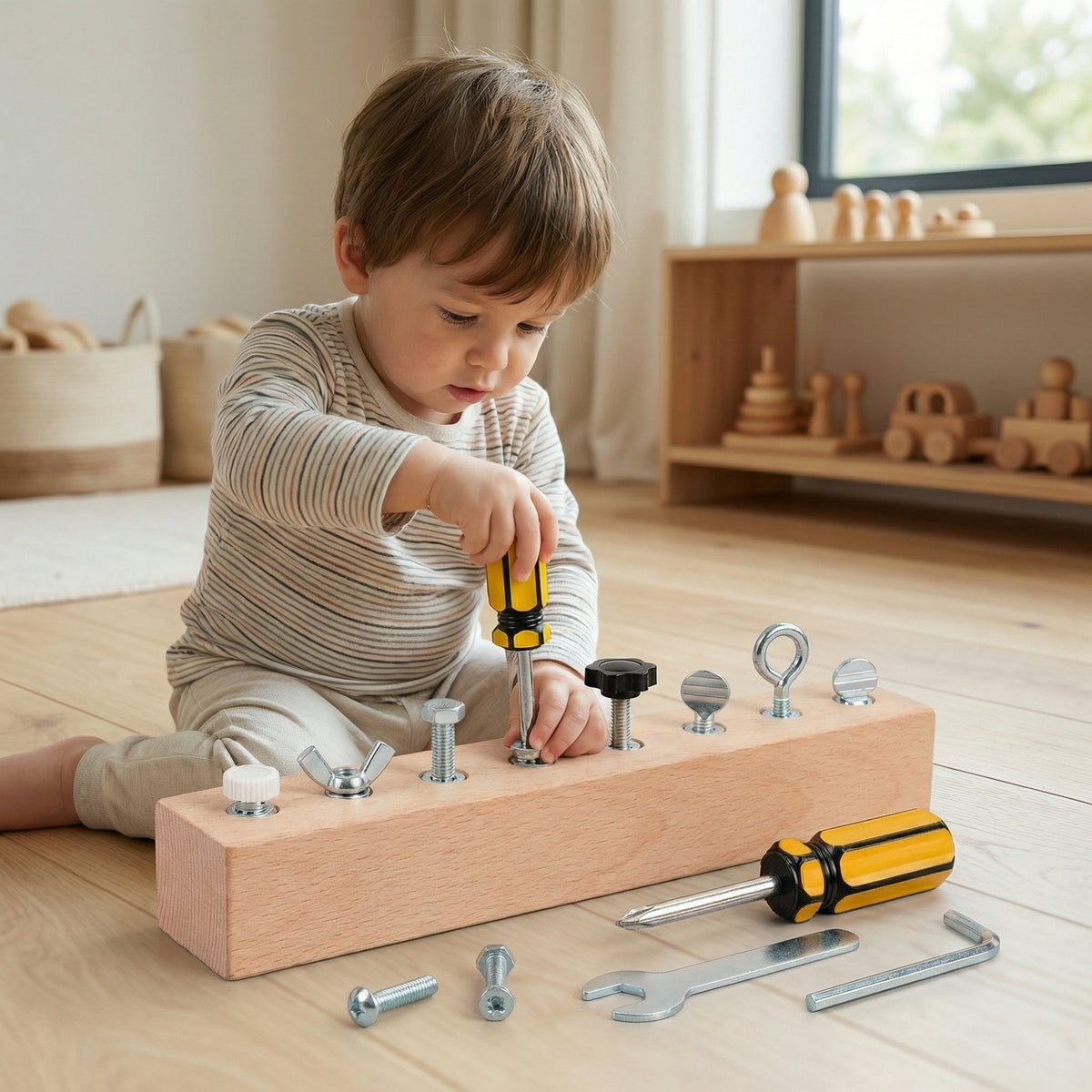 Screwdriver Activity Board – Kids
