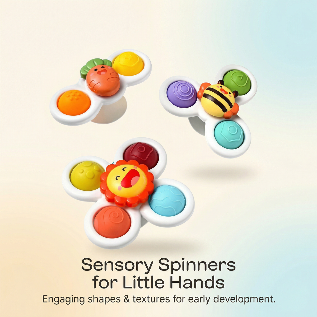 Sensory Suction Cup Spinner | Family Favourite