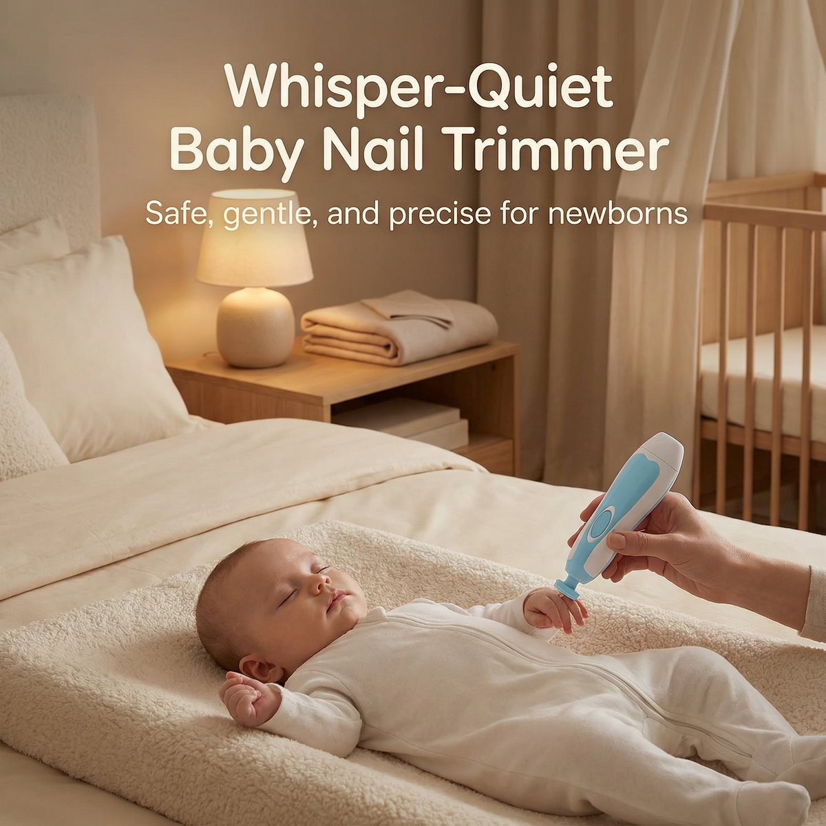 Gentle Electric Nail Trimmer – Babies