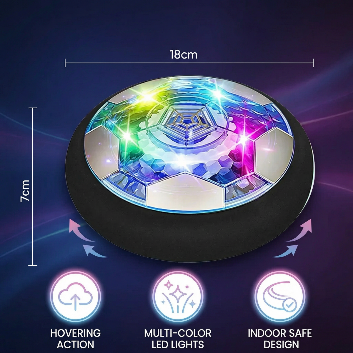 Indoor Hover Football – Children