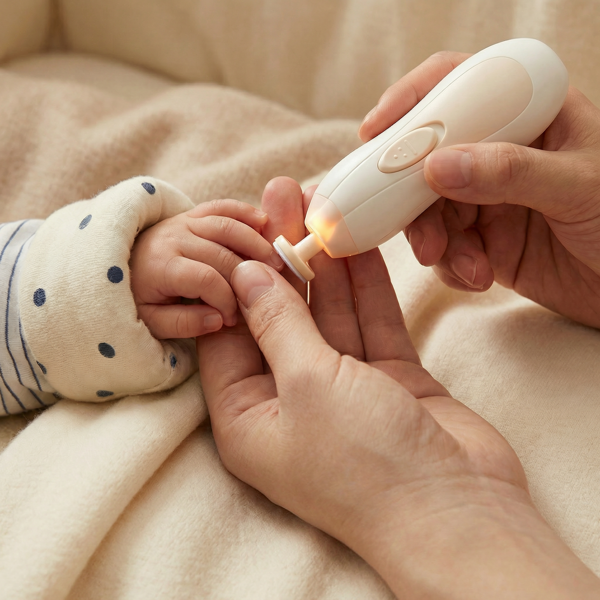 Gentle Electric Nail Trimmer – Babies