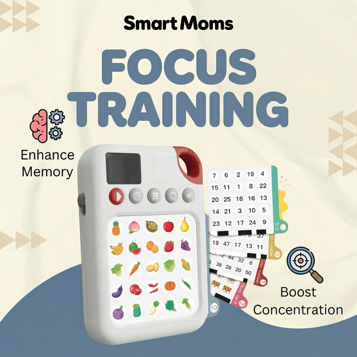 Interactive Attention and Focus Learning Board for Kids