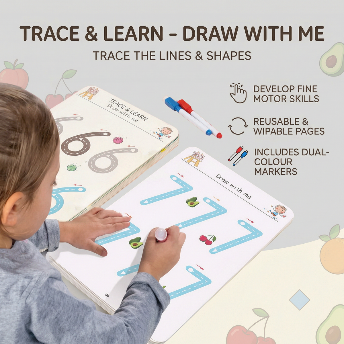 My First Tracing Practice Book | Family Favourite