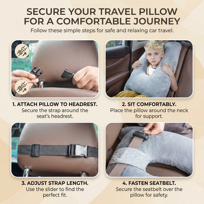 RoadNap™ Children’s Car Sleep Pillow | Family Favourite