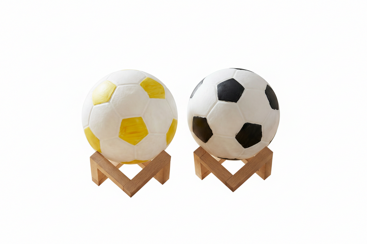 Paint Your Own Football Lamp | Family Favourite