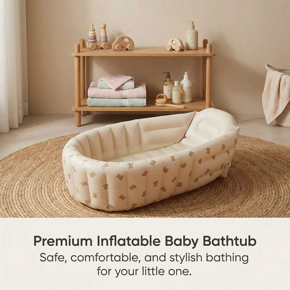 Inflatable Baby Bath Tub – Home and Travel