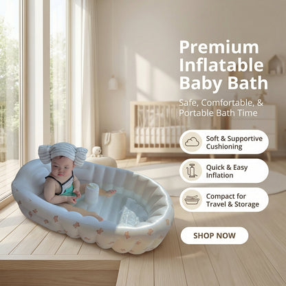 Inflatable Baby Bath Tub – Home and Travel