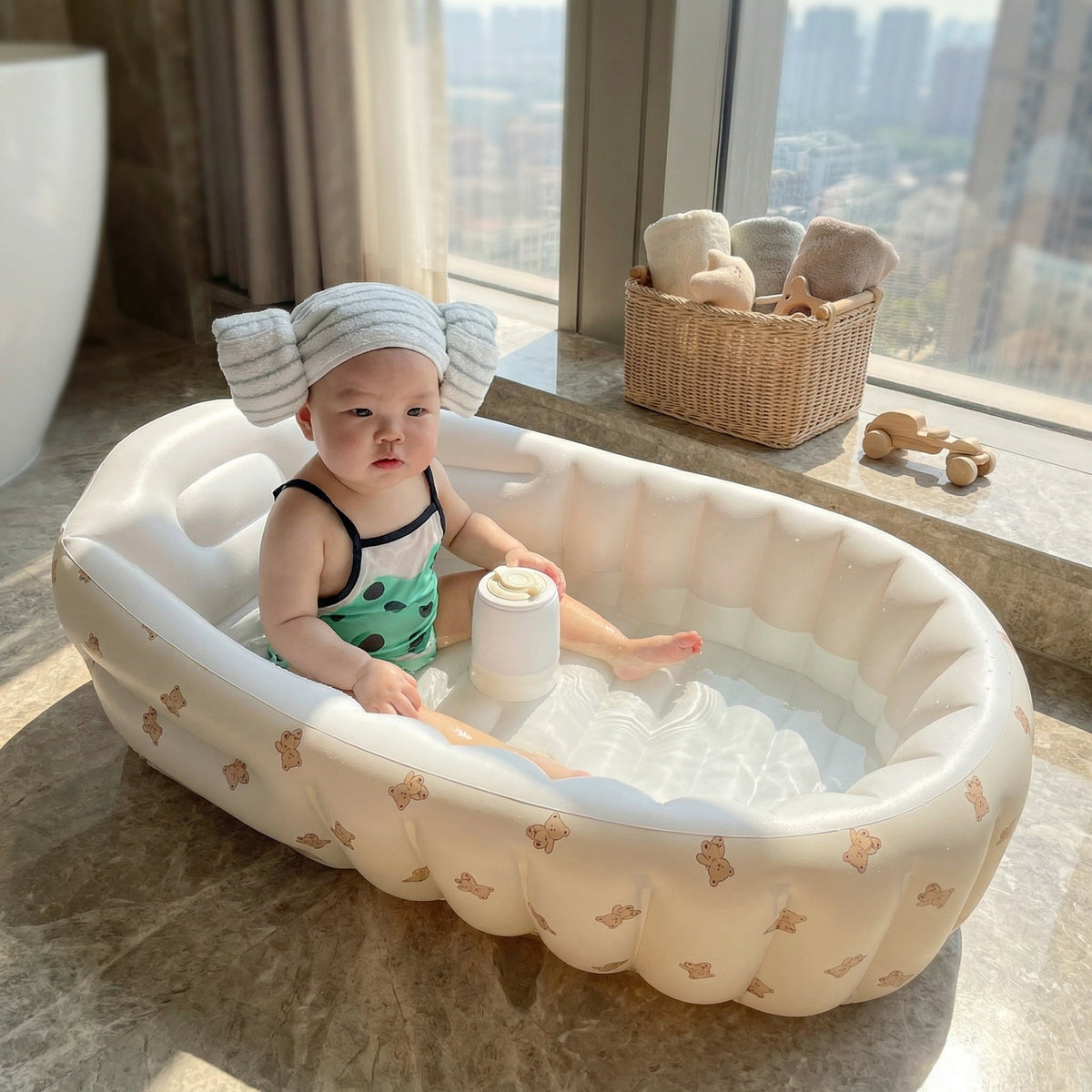 Inflatable Baby Bath Tub – Home and Travel