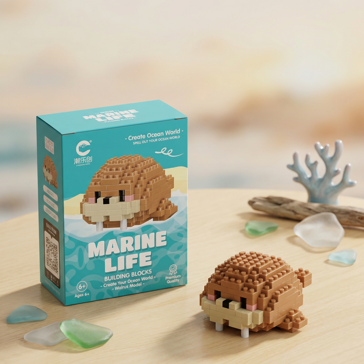 Interactive Mini Ocean Building Blocks