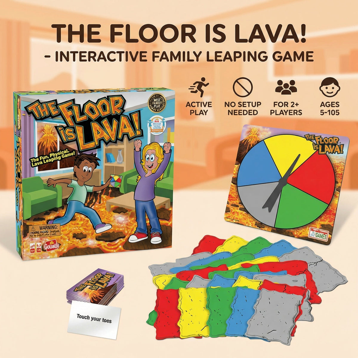 Interactive The Floor Is Lava Game