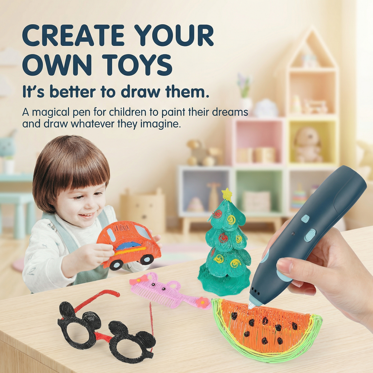 3D Pen Low Temperature – Kids