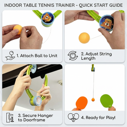 Interactive Door Frame Ping Pong Game
