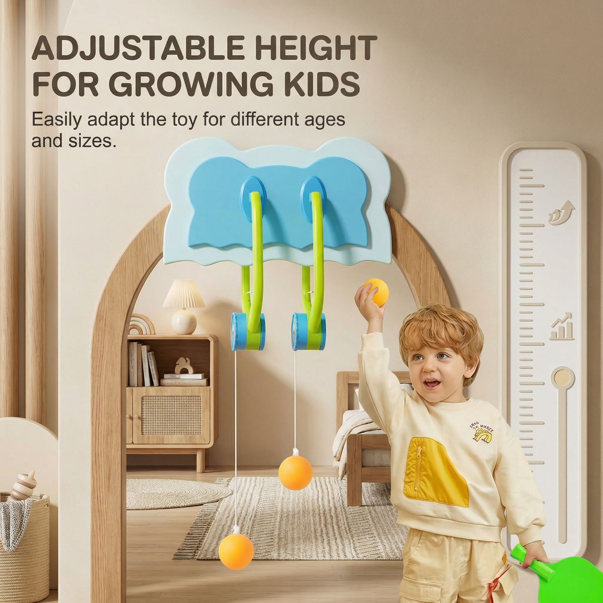 Interactive Door Frame Ping Pong Game