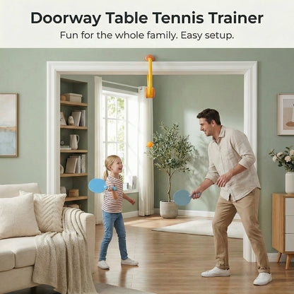 Interactive Door Frame Ping Pong Game