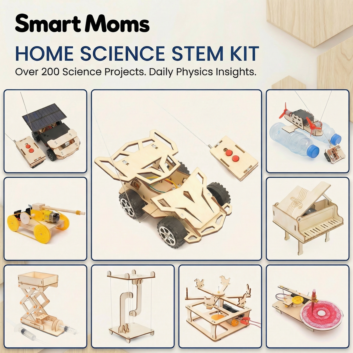 STEM Model Building Kit Robot and Vehicle Set | Family Favourite