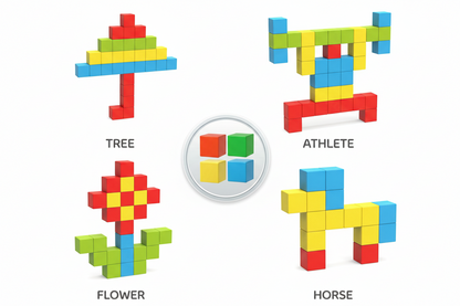 Magnetic Building Cubes – Kids