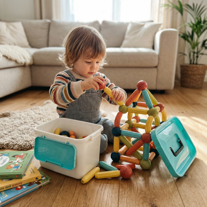 Magnetic Rods & Balls Construction Set | Family Favourite