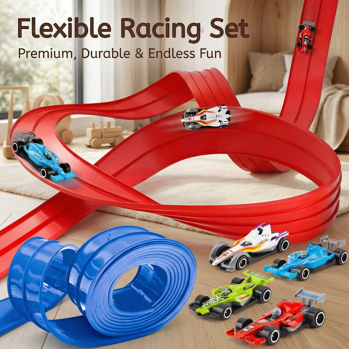 Creative Flexible Racing Track – Kids