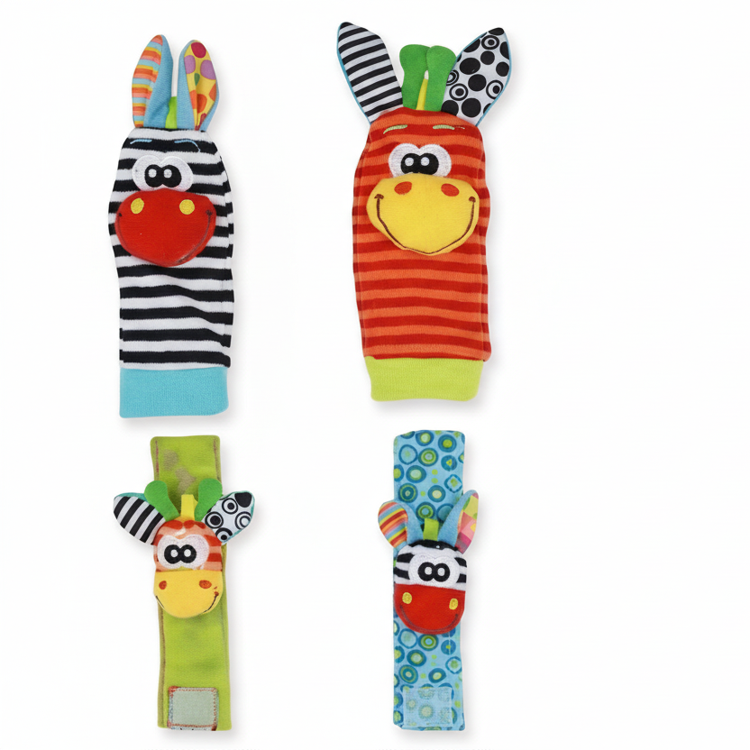 Newborn Rattle Socks and Wrist Bands | Family Favourite