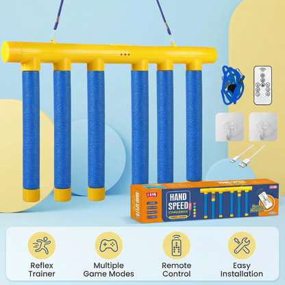 Interactive Kids Reaction Stick Catch Game