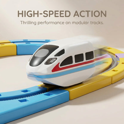 3D Magnetic Train Racing Track – Kids