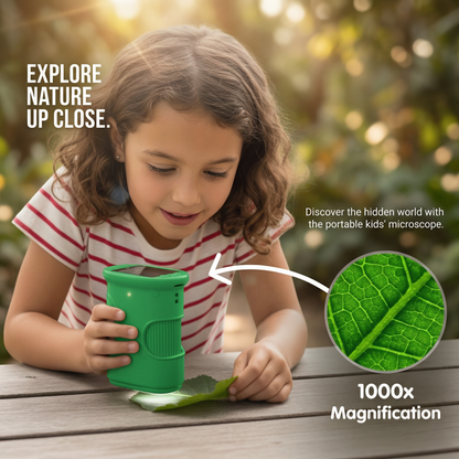 Kids Pocket Digital Microscope & Screen
