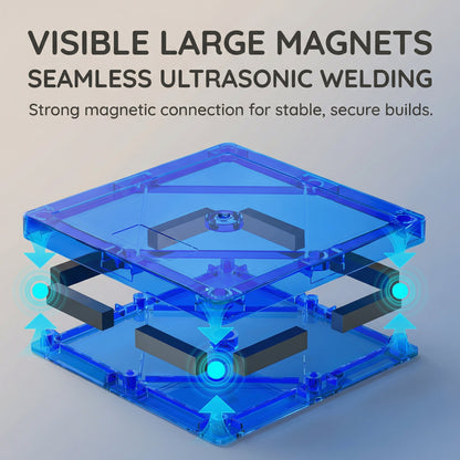 Interactive Magnetic Ocean Tiles Building Set (42pcs)
