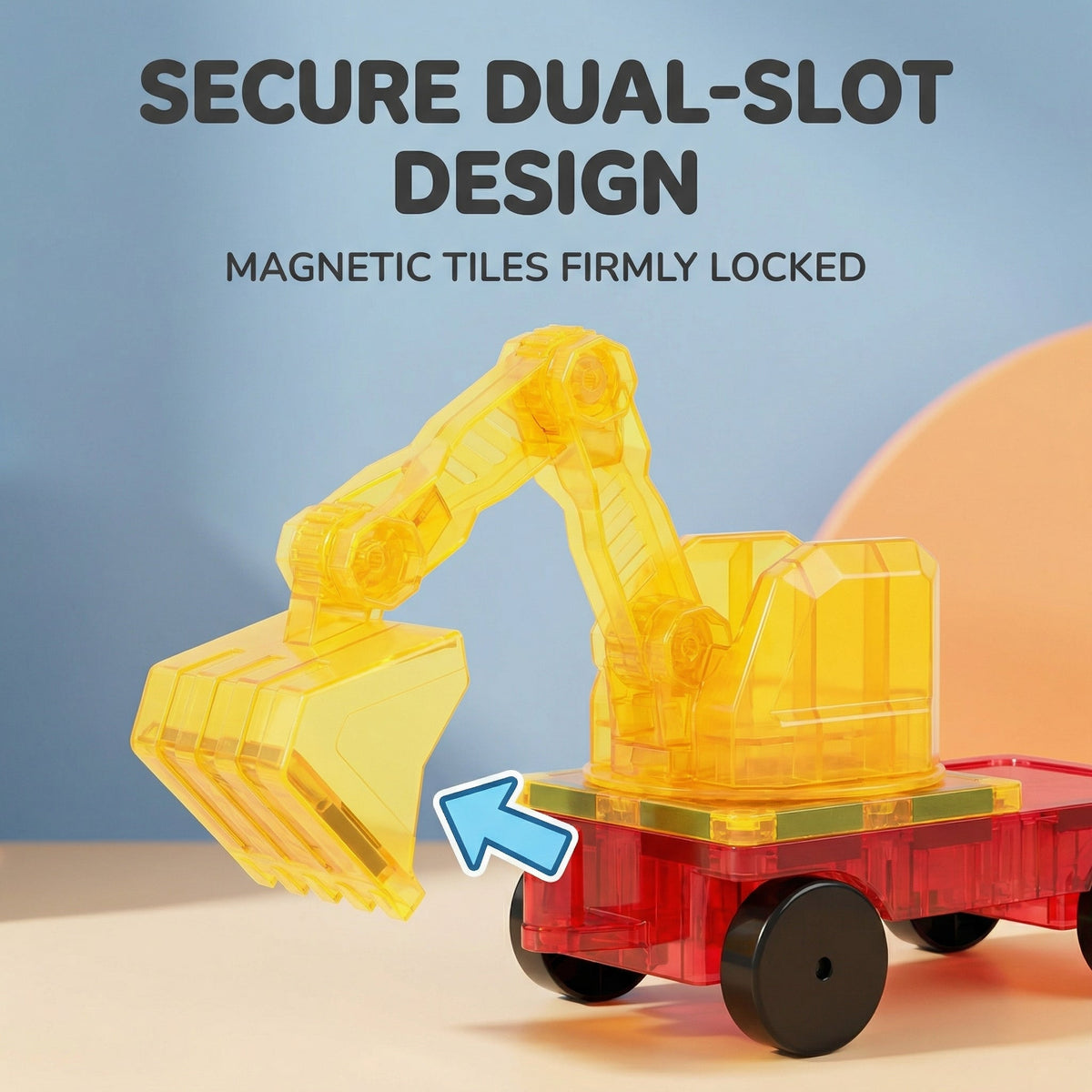 Magnetic Construction Tile Set (42pcs) | Family Favourite