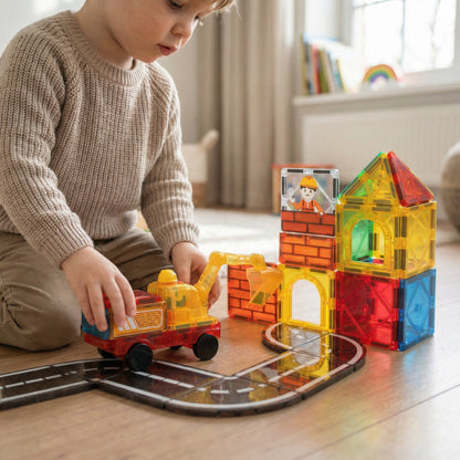Magnetic Construction Tile Set (42pcs) | Family Favourite