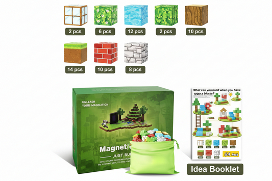 Magnetic Building Cubes – Kids